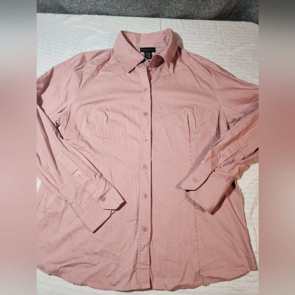 Men's Apostrophe Stretch Button Up Shirt Size XL